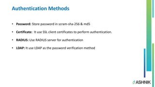 Enterprise-class security with PostgreSQL - 1 | PPTX