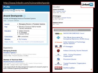 Enterprise Collaboration One (Deshpande India 2020)