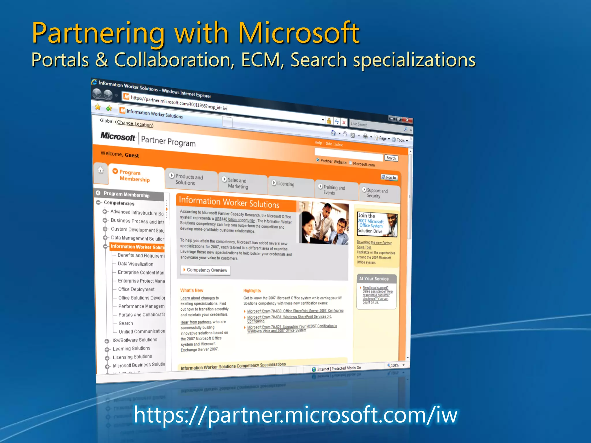 Enterprise Content Management and Microsoft Office SharePoint Server 2007 - Unlocking the Opportunity