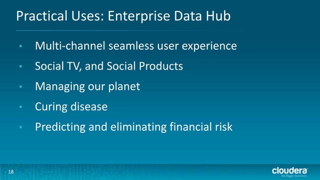 Enterprise Data Hub: The Next Big Thing in Big Data | PPTX
