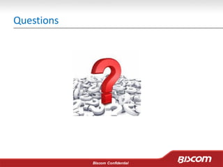 Biscom Confidential
Questions
 
