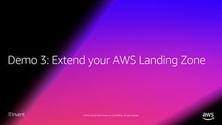 © 2018, Amazon Web Services, Inc. or its affiliates. All rights reserved.
Easily add new optional services into your exist...