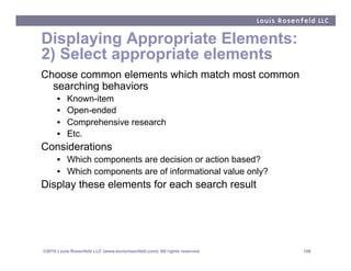 Displaying Appropriate Elements:
2) Select appropriate elements
Choose common elements which match most common
  searching...