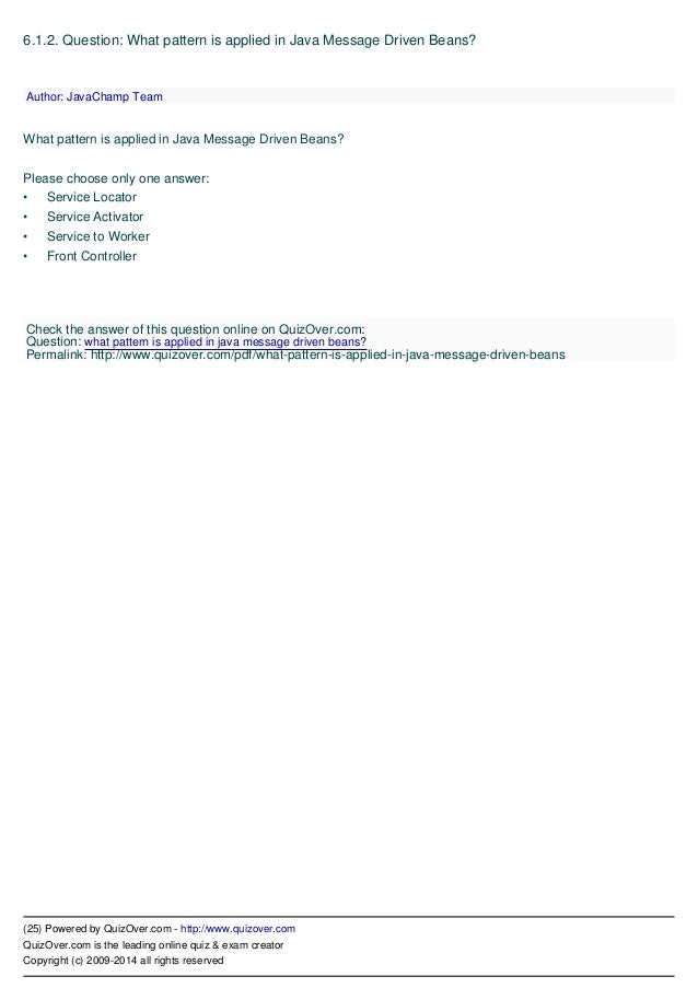 java enterprise design patterns pdf