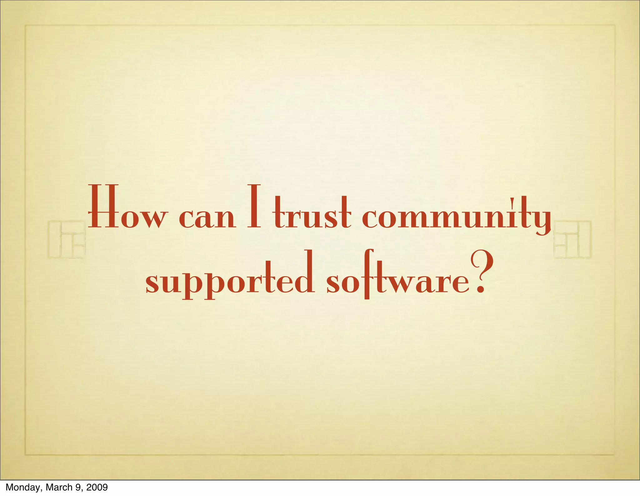 The Case for Drupal in the Enterprise