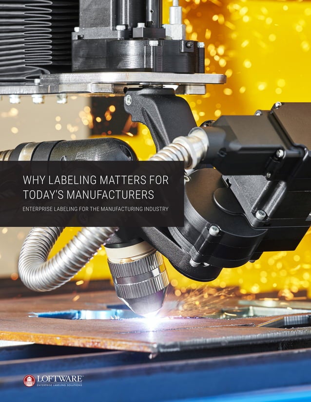 Enterprise Labeling for Manufacturing PDF