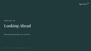 SECTION 08
Looking Ahead
What changes between now and 2027.
THE AGENTICS CO. — ENTERPRISE MCP GUIDE 2026
35
 