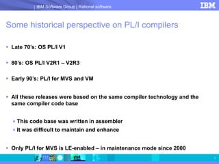 Pl1 Code Enterprise PL1 - Peter Elderon | PDF