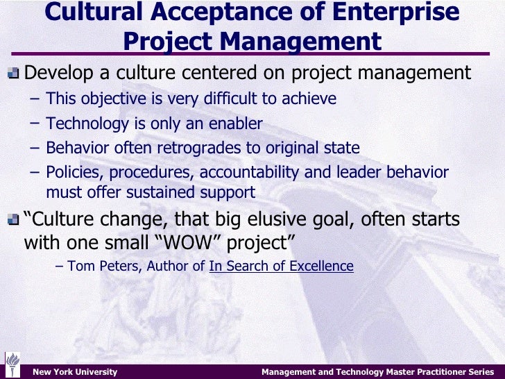 entreprise project management