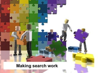 Step Two Designs (www.steptwo.com.au) Designing for success with social tools • March 2013
Step Two DESIGNS
Making search work
 