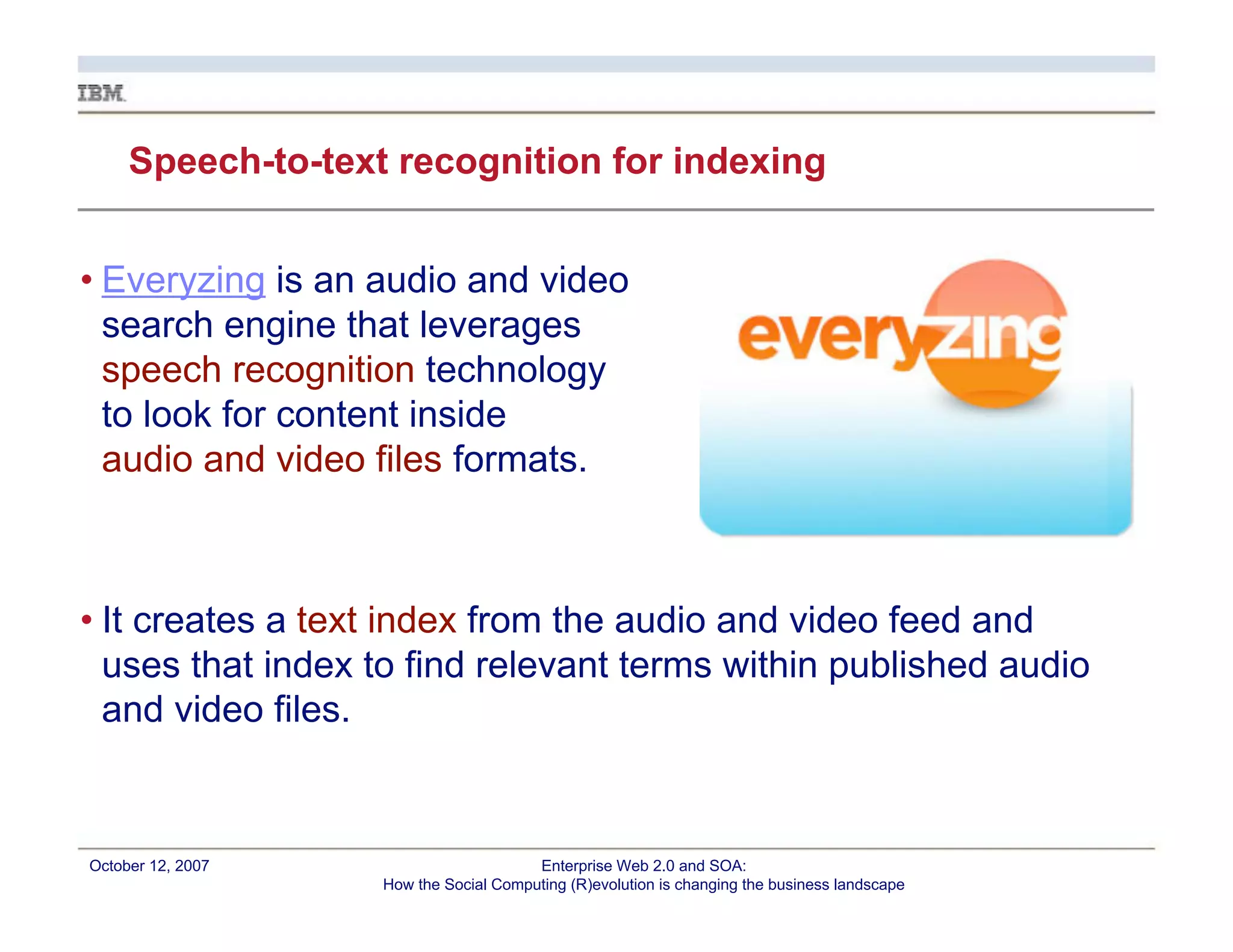 Enterprise Web 2.0 and CI: How the Social Computing (R)evolution is Changing the Landscape