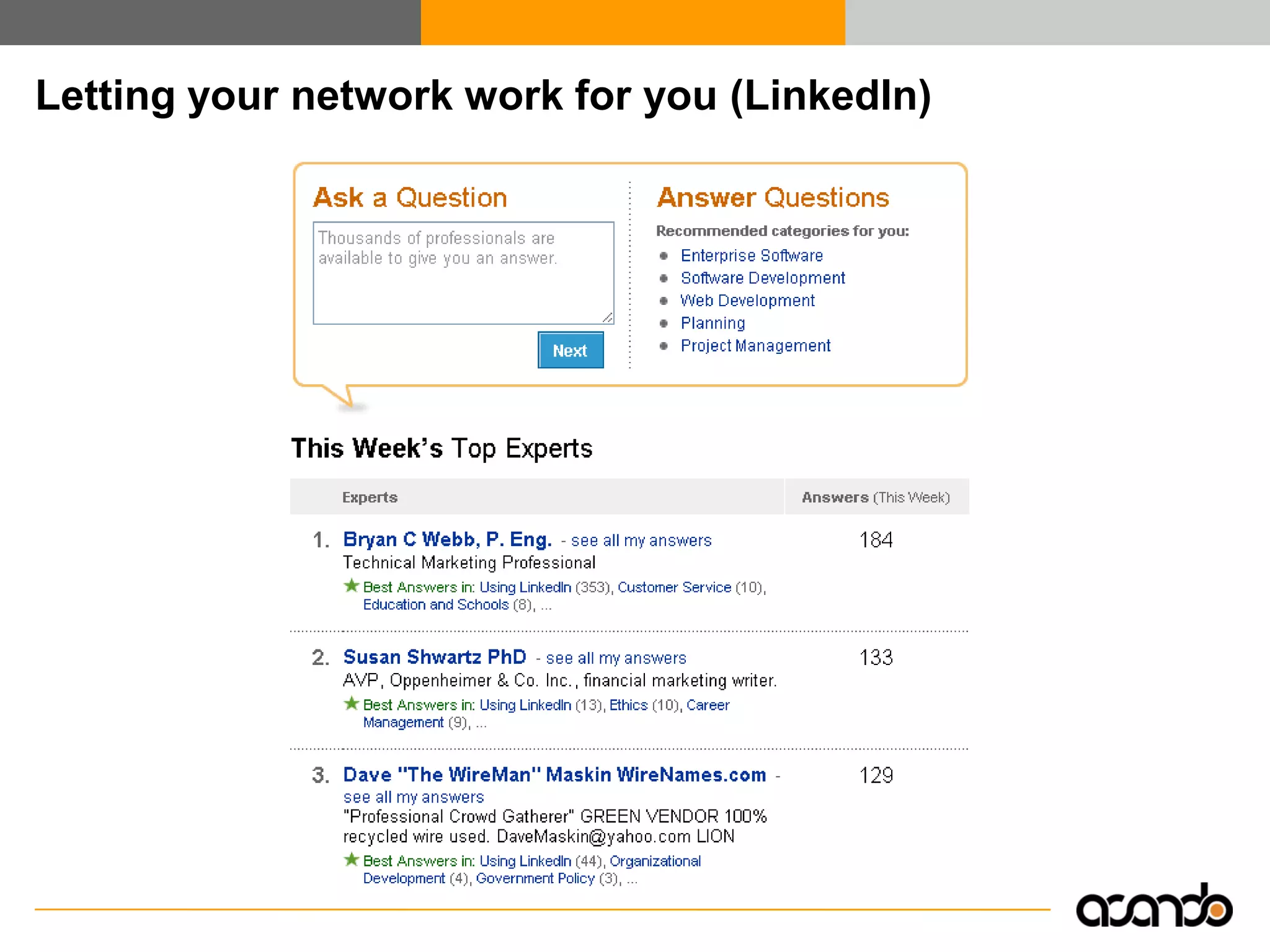 Enterprise 2.0 - Efficient Collaboration and Knowledge Exchange