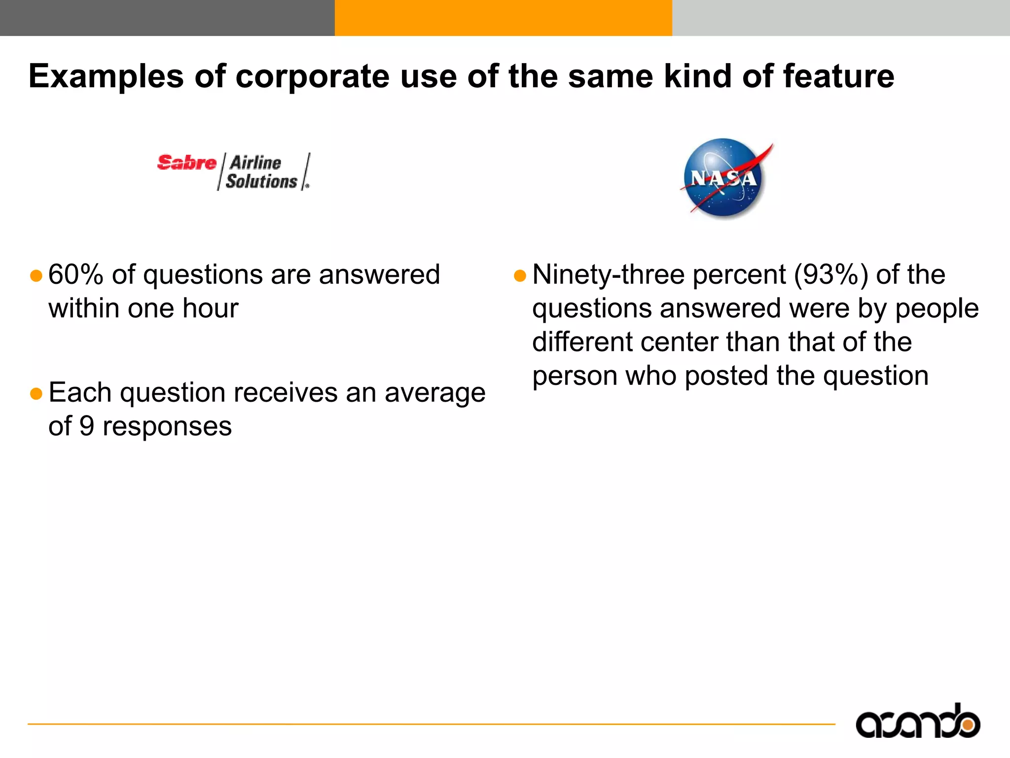 Enterprise 2.0 - Efficient Collaboration and Knowledge Exchange