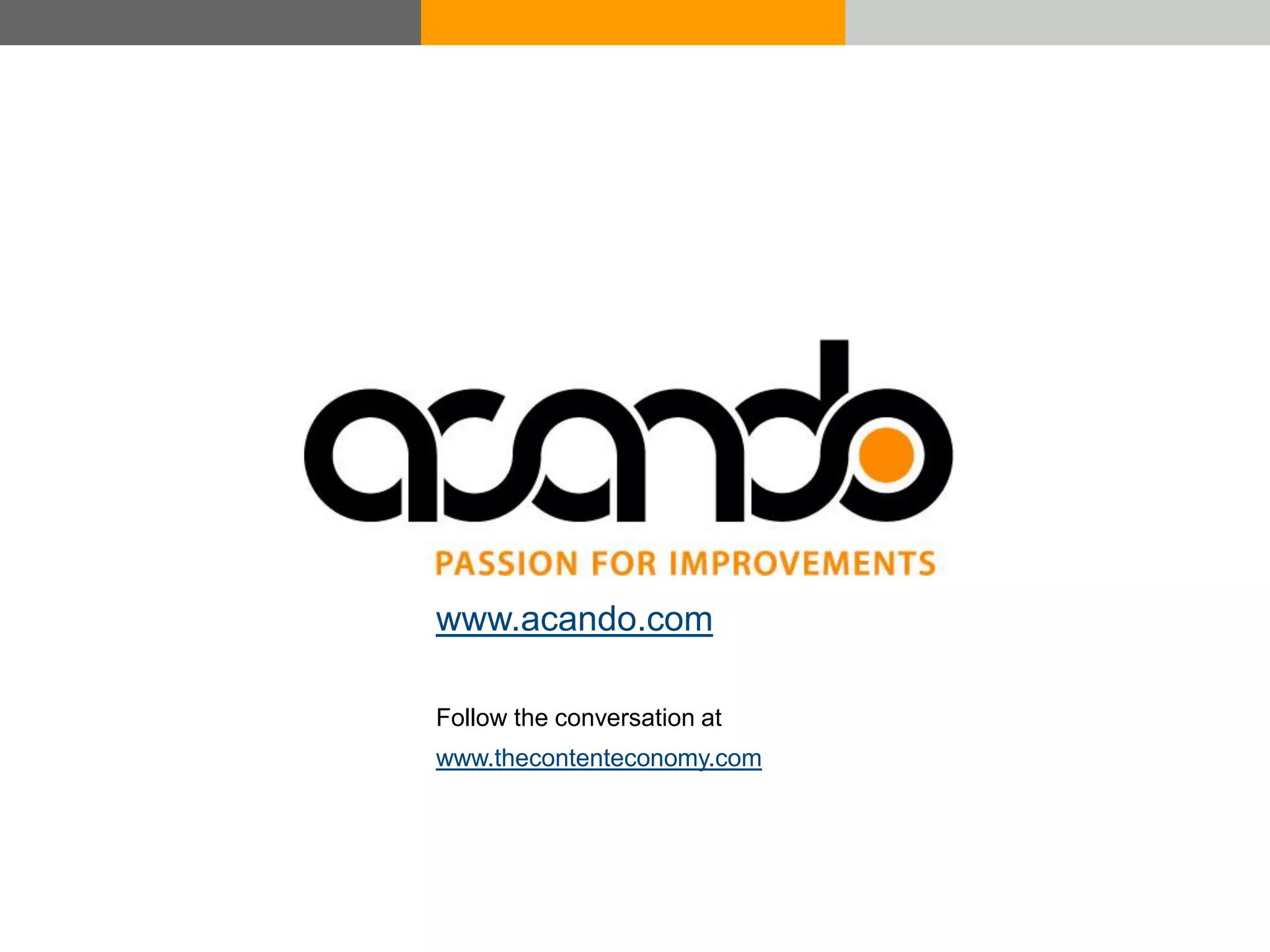 Enterprise 2.0 - Efficient Collaboration and Knowledge Exchange