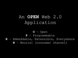 Enterprise 2.0 Musings