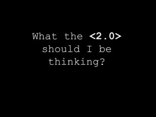 Enterprise 2.0 Musings