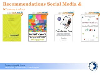 Recommendations Social Media & Networks 
