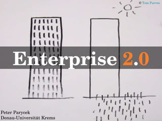 Enterprise  2 . 0 ©  Tom  Purves   Peter Parycek Donau-Universität Krems 