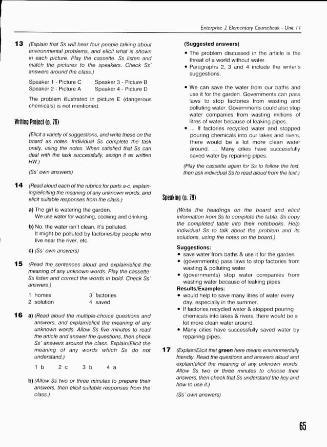 Enterprise 2 coursebook_teachers_book | PDF