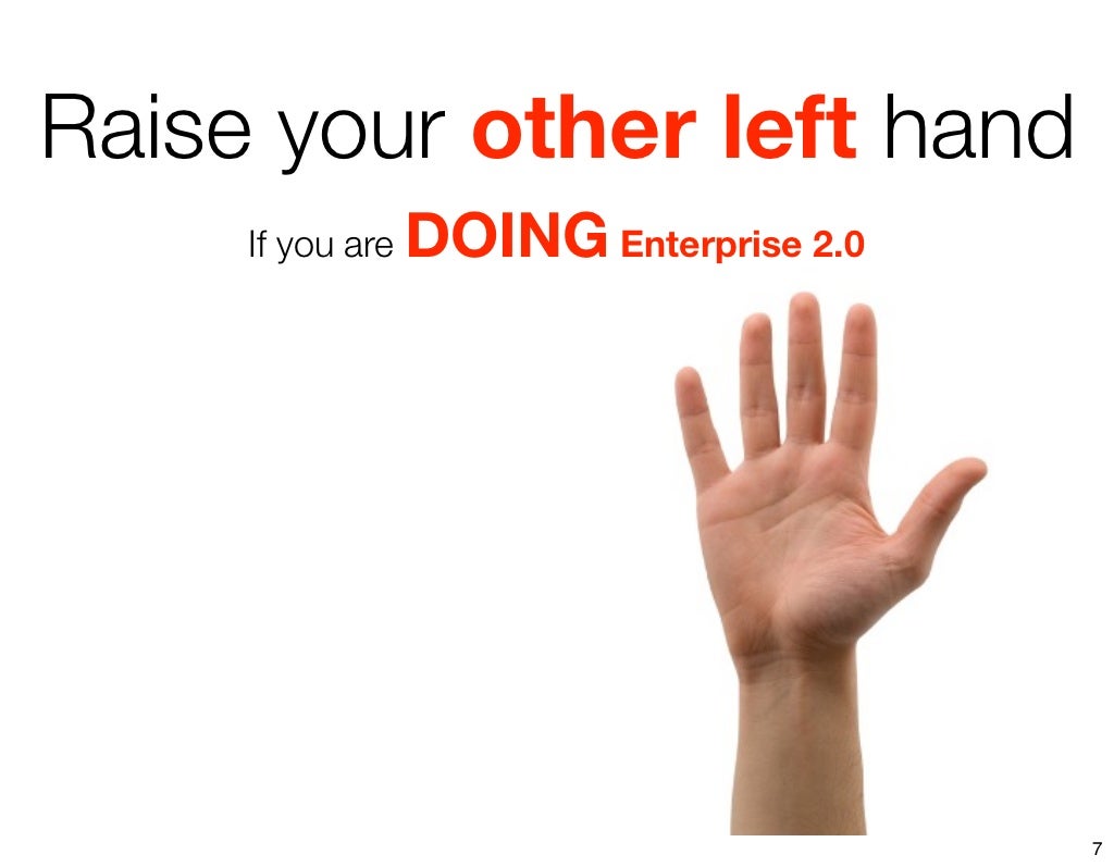 Raise your other left hand