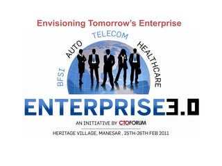 Envisioning Tomorrow’s Enterprise
 