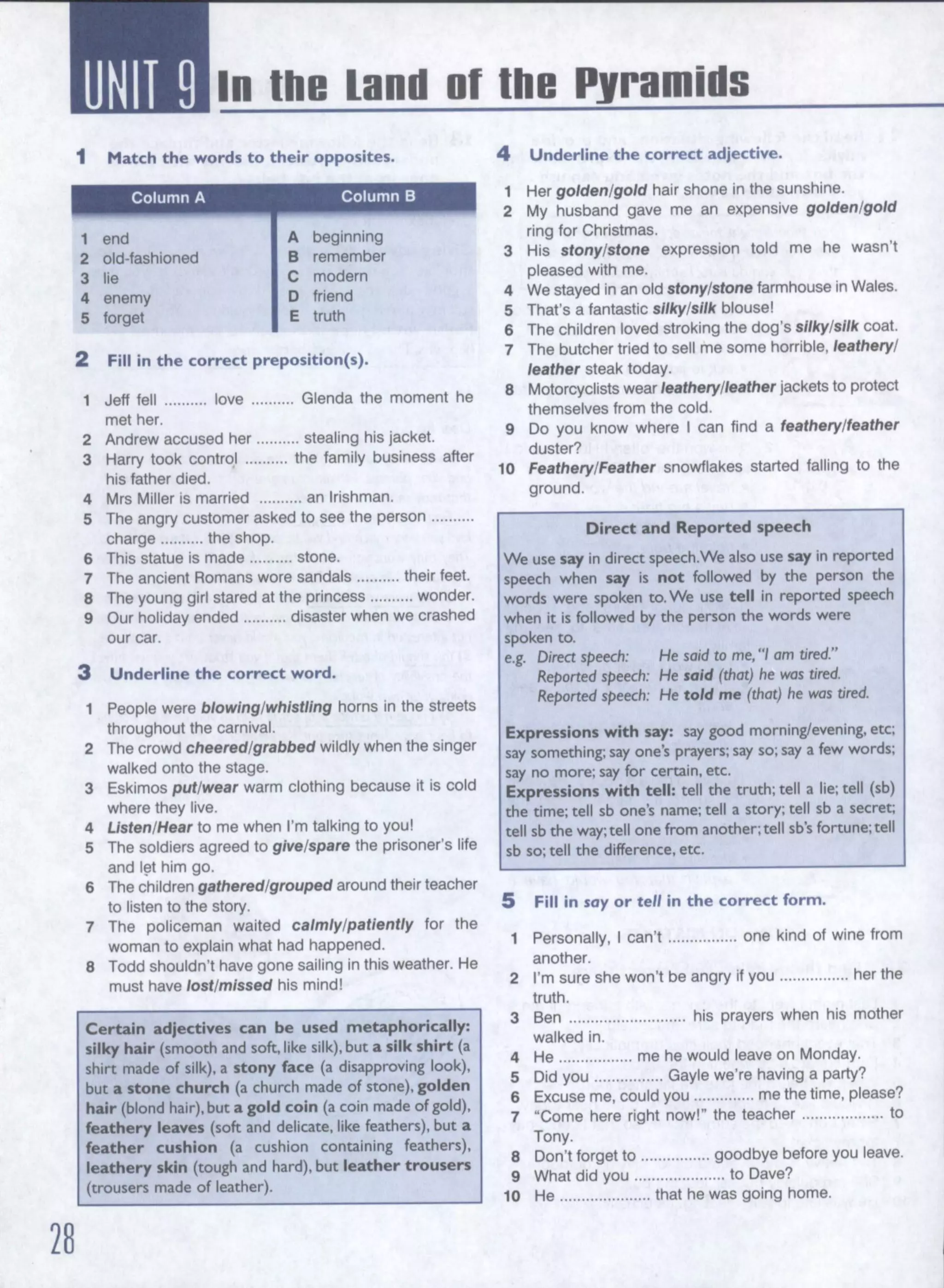 Enterprise 3 workbook | PDF