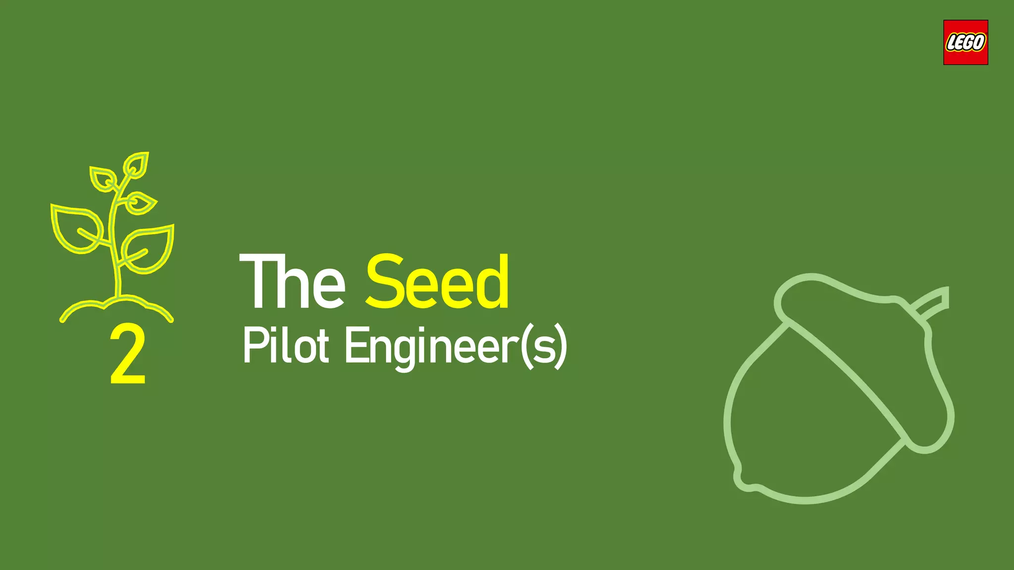 2
The Seed
Pilot Engineer(s)
 