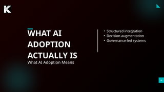 Enterprise AI Adoption Framework — Governance-Led AI for Enterprises ...