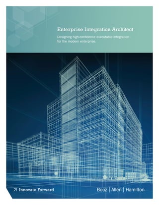 Enterprise Integration Architect
Designing high-confidence executable integration
for the modern enterprise.
 