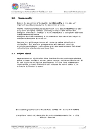 Enterprise architecture assessment guide v2.2 | PDF