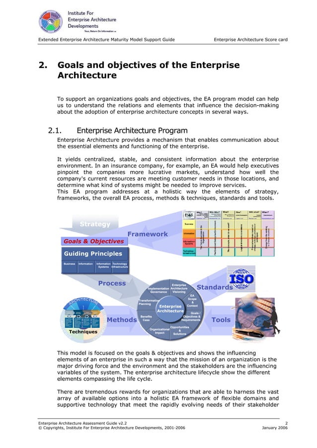 Enterprise architecture assessment guide v2.2 | PDF | Business ...