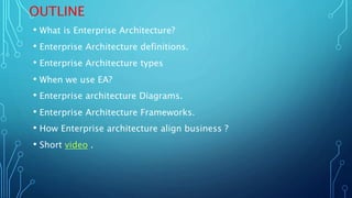 IT Enterprise architecture ppt