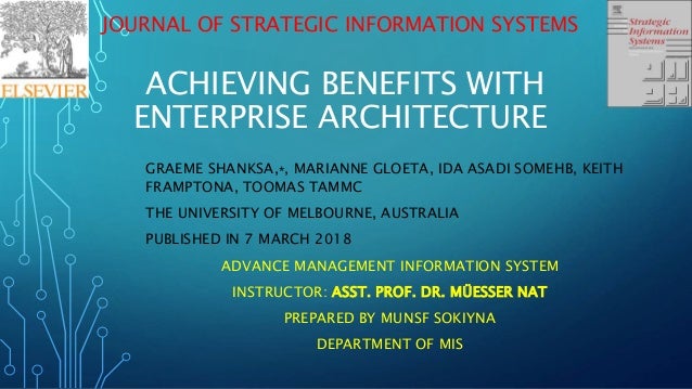 It Enterprise Architecture Ppt