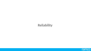Reliability
 