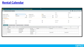 Rental Calendar
 