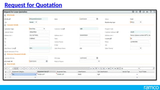 Request for Quotation
 