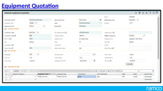 Equipment Quotation
 