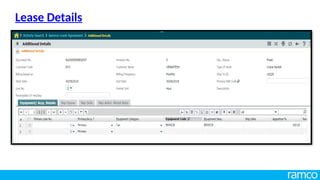 Lease Details
 