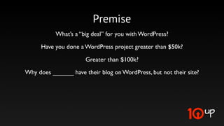 Risk / Failure
Tolerance
 