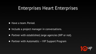 Control & Predictability

     Vast control over customization

Control over vendor process (not locked in)
 