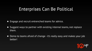 Enterprises Like Plans

Include discovery and documentation phase
 