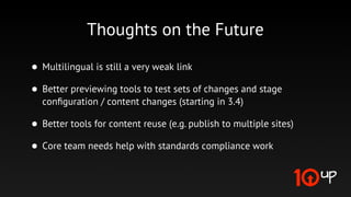You won it... but can you build it?

• Understand WP’s information architecture (post types, taxonomies,
  object meta, etc.)
 