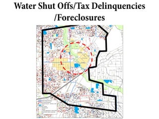 Water Shut Offs/Tax Delinquencies
              /Foreclosures
  WATER SHUT OFFS / TAX DELIQUENCIES / FORECLOSURES
 