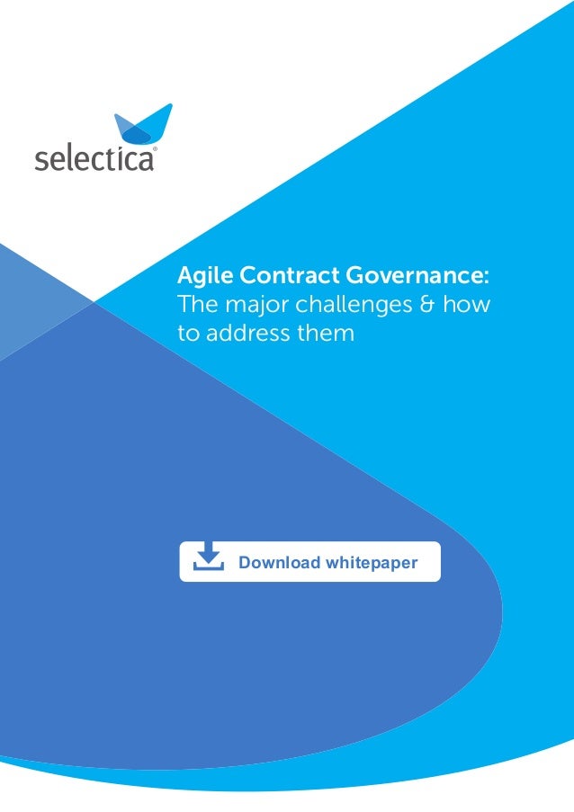 Agile Contract Governance:
The major challenges & how
to address them
Download whitepaper
 