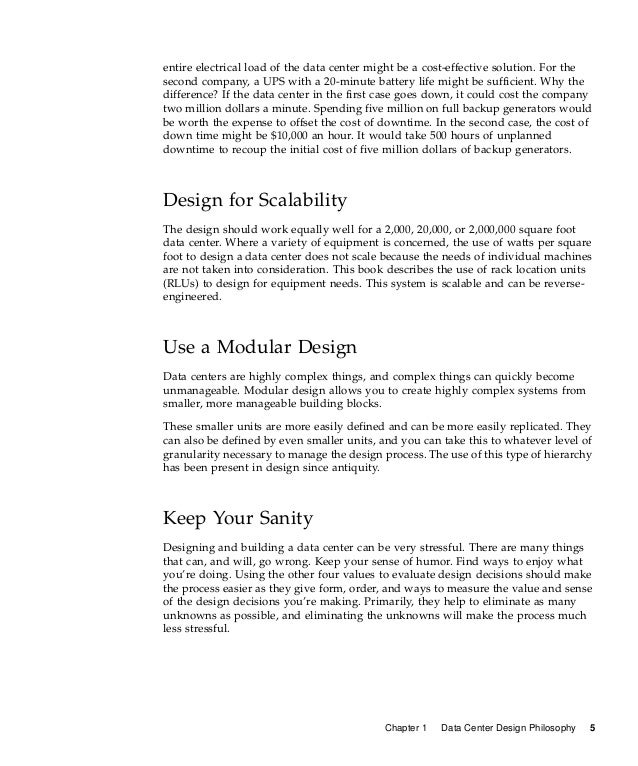 Enterprise Data Center Design And Methodology