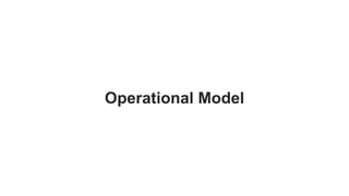 Operational Model