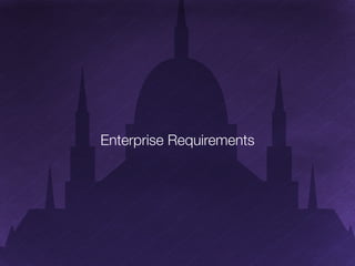 Enterprise Requirements 
 