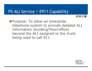 Enterprise E911 | PDF