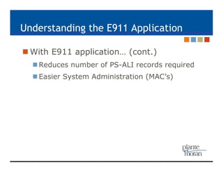 Enterprise E911 | PDF