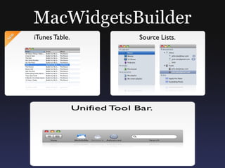 MacWidgetsBuilder
 